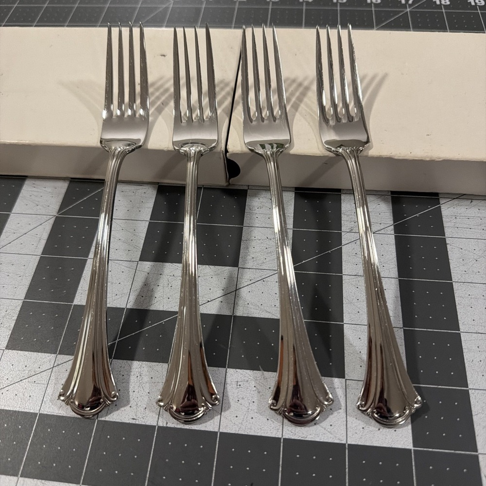 International Stainless Resplendence (4) Dinner Forks Stainless Korea 18/8